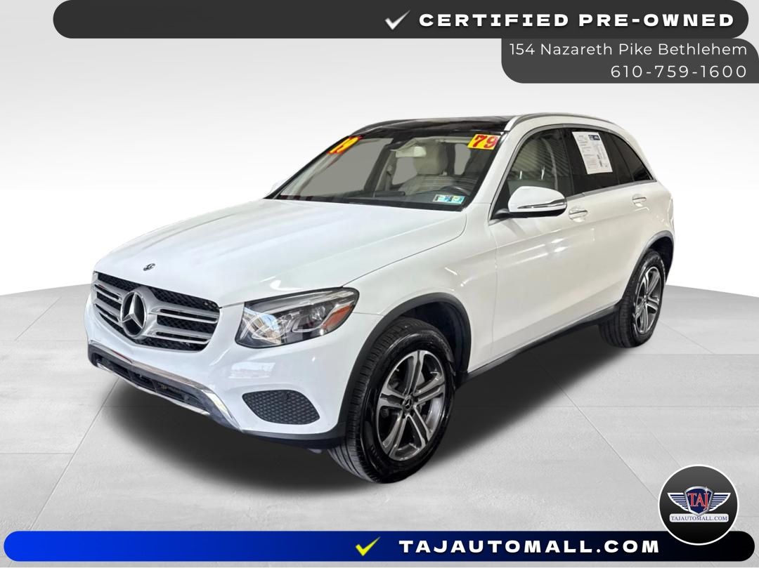White 2019 Mercedes-Benz GLC SUV / Crossover All-Wheel Drive 9-Speed Automatic