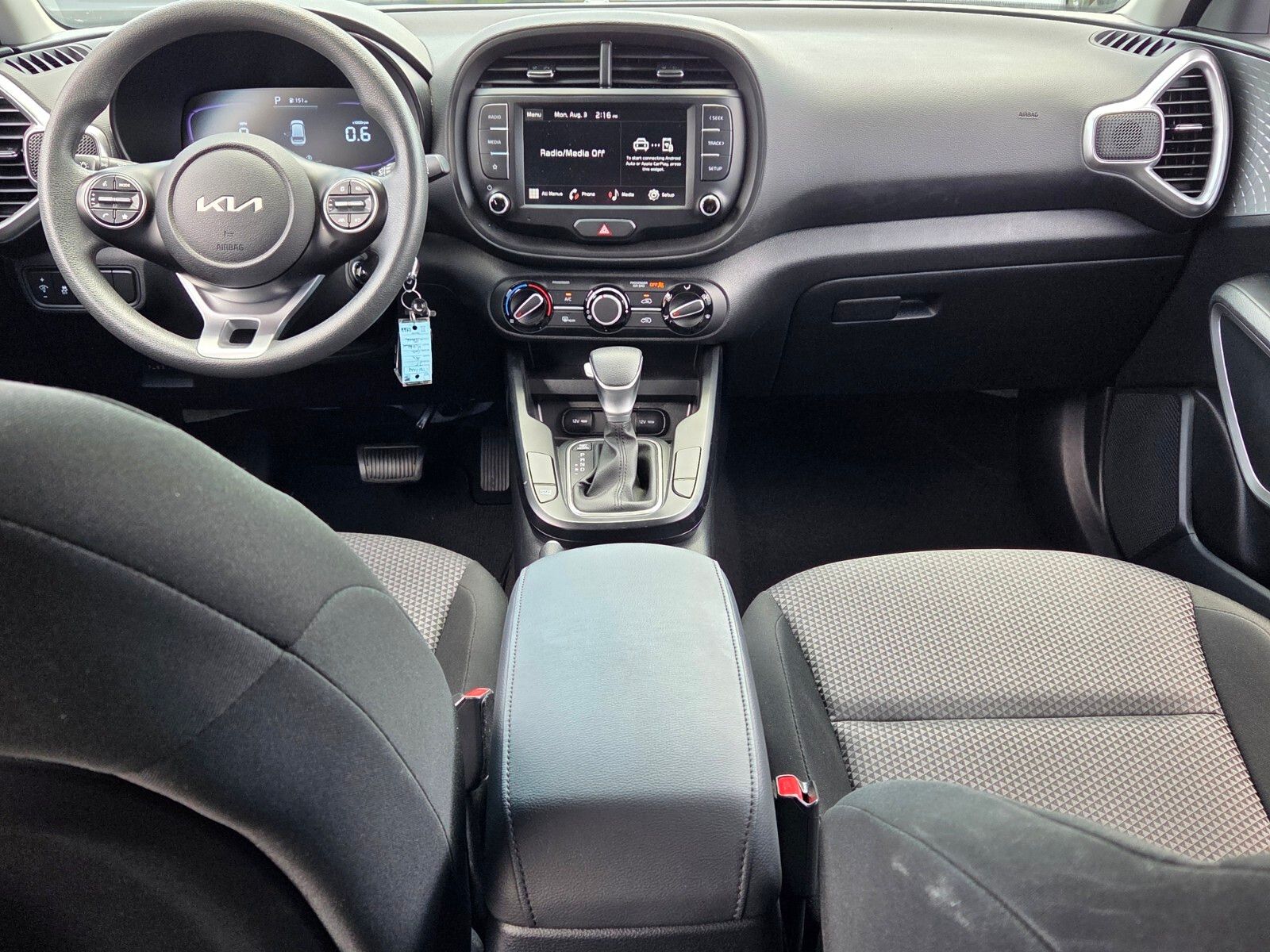 Used 2025 Black Kia LX image 8
