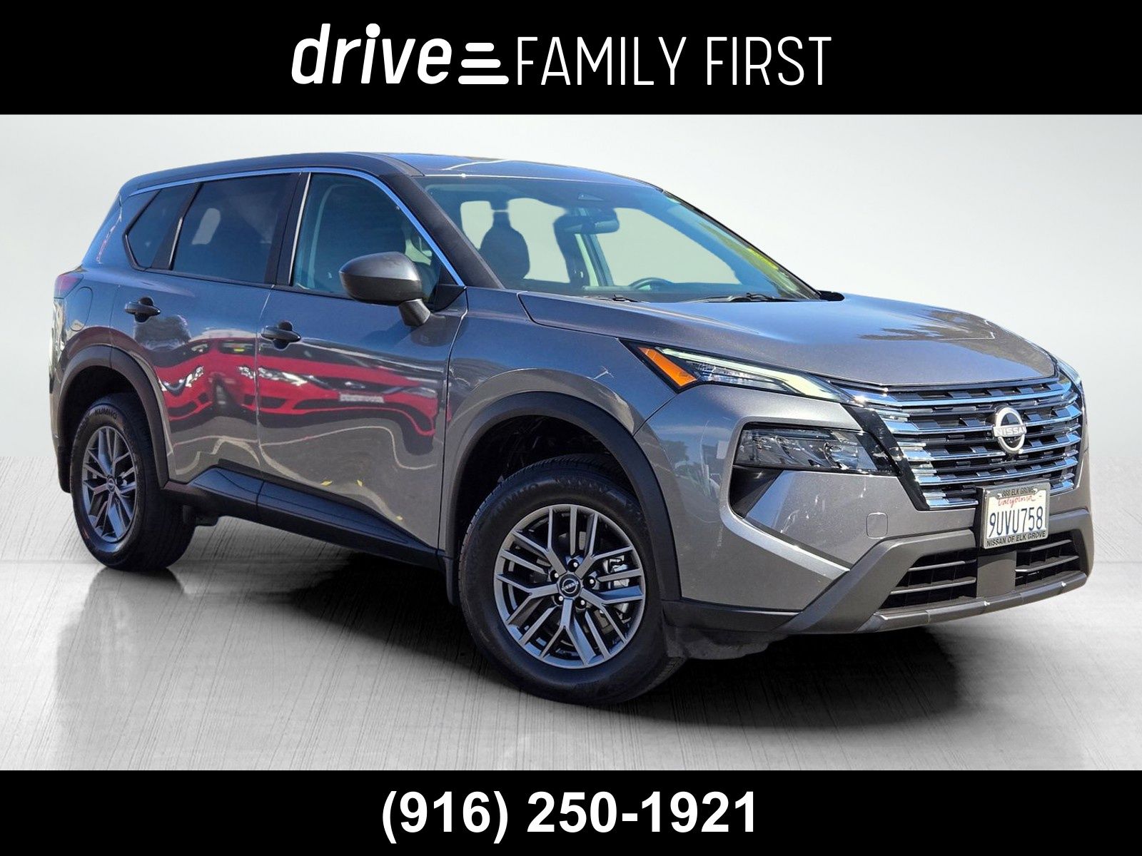 Gray (Gun Metallic) 2026 Nissan Rogue SUV / Crossover Front-Wheel Drive Continuously Variable Transmission