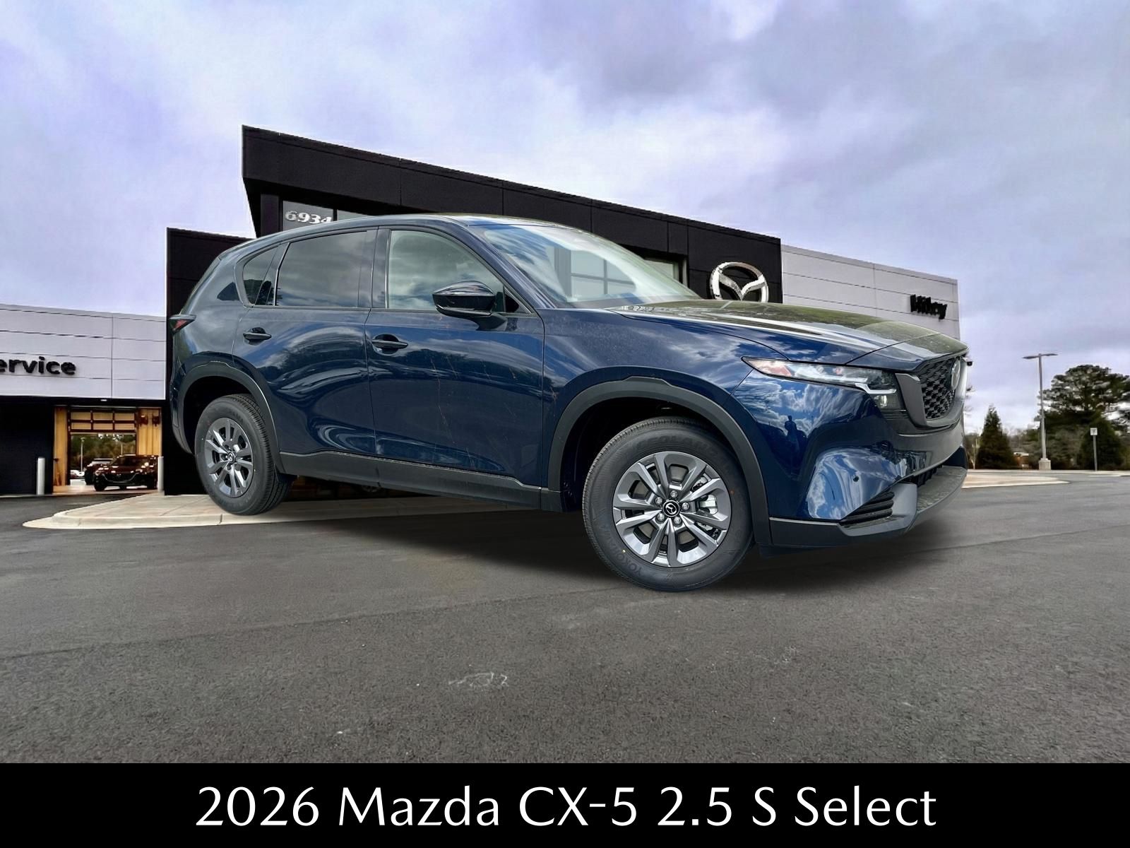 Navy Blue Mica 2026 Mazda CX-5 2.5 S Select AWD SUV / Crossover All-Wheel Drive 6-Speed Automatic