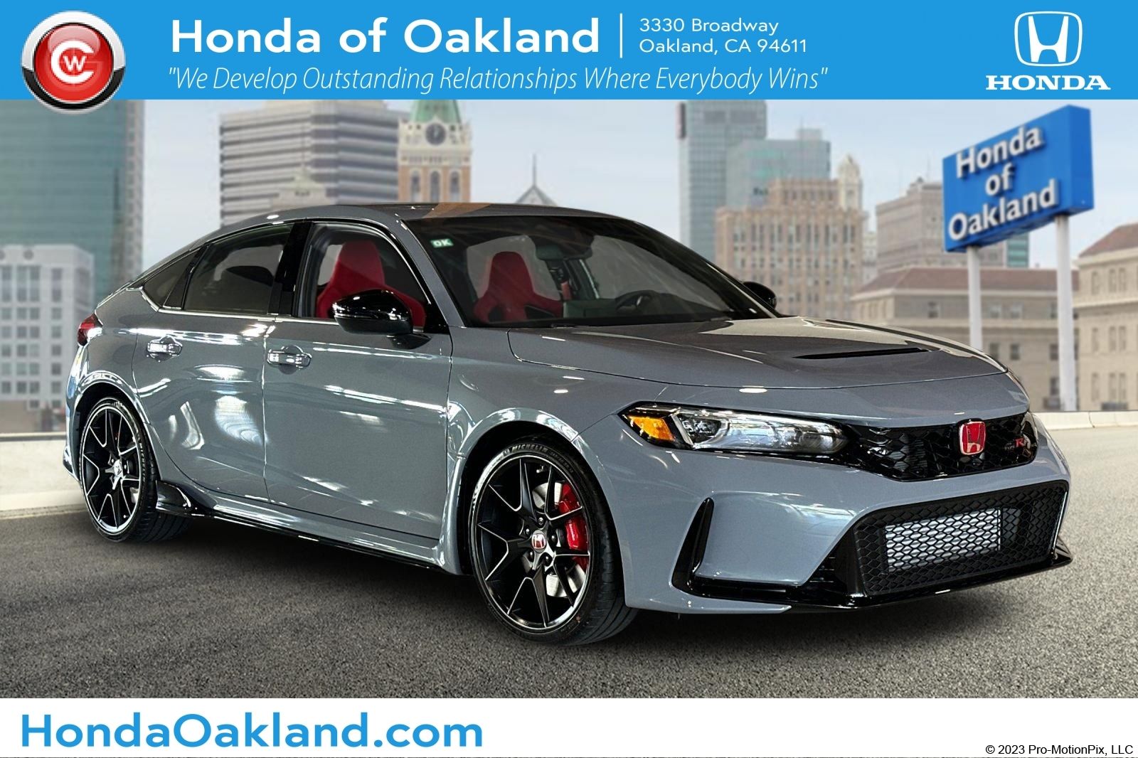 Gray 2026 Honda Civic Type R Hatchback Front-Wheel Drive 6-Speed Manual