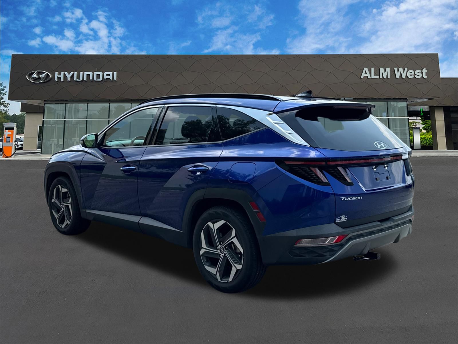 Used 2023 Blue Hyundai Limited image 7