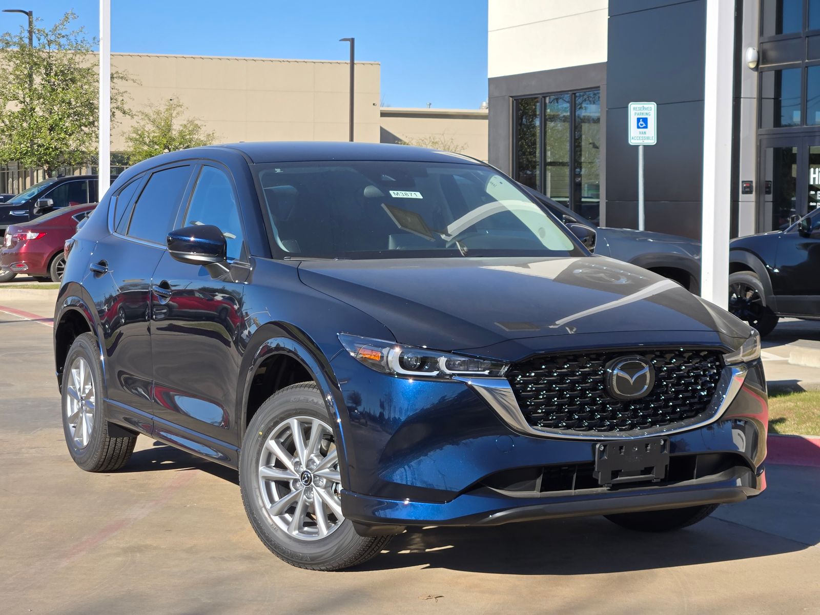 Deep Crystal Blue Mica 2025 Mazda CX-5 2.5 S Select AWD SUV / Crossover All-Wheel Drive 6-Speed Automatic