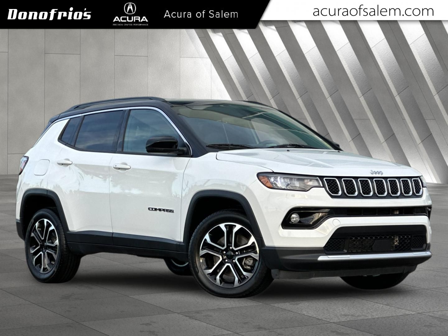 used 2023 Jeep Compass car, priced at $19,998