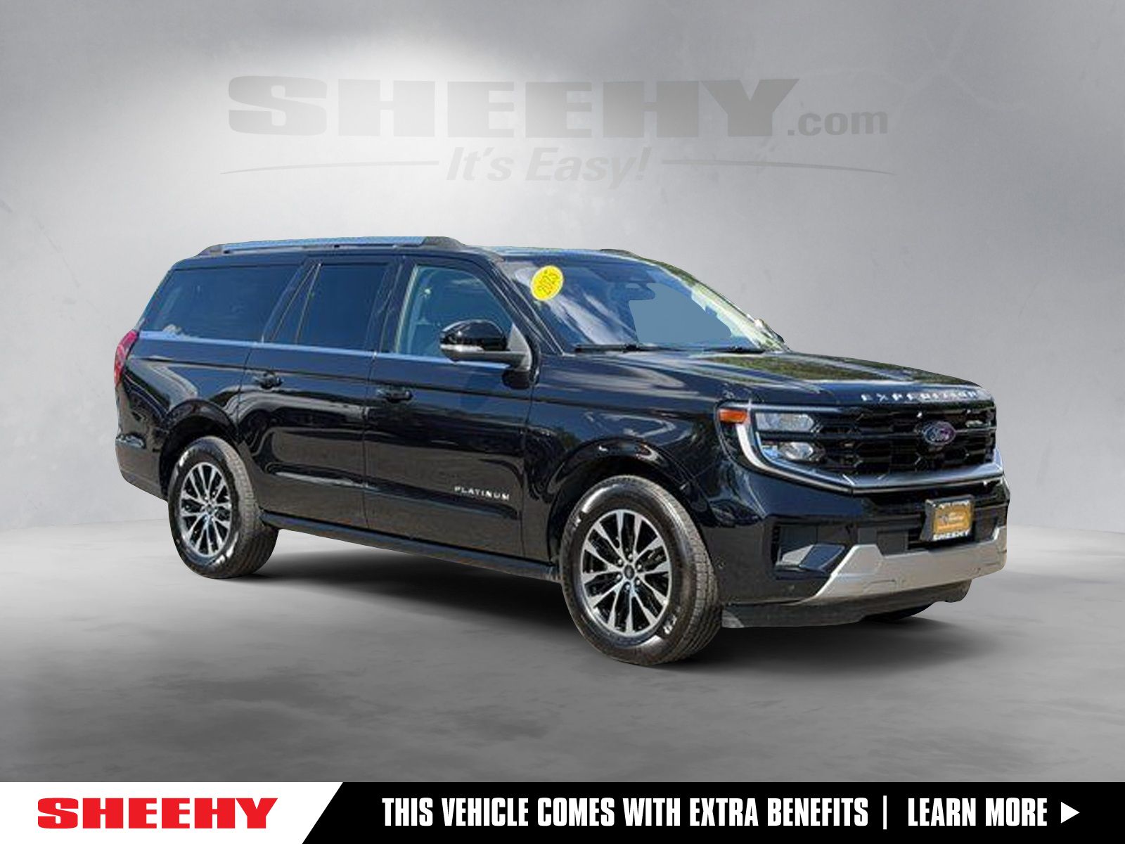 Agate Black Metallic 2025 Ford Expedition SUV / Crossover Four-Wheel Drive Automatic