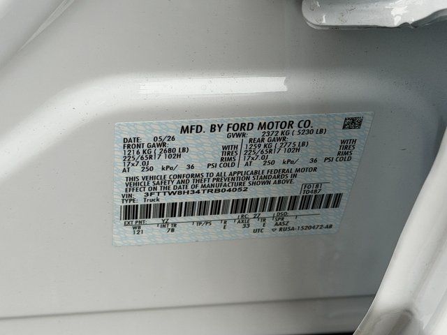 New 2026 Oxford White Ford XLT image 33