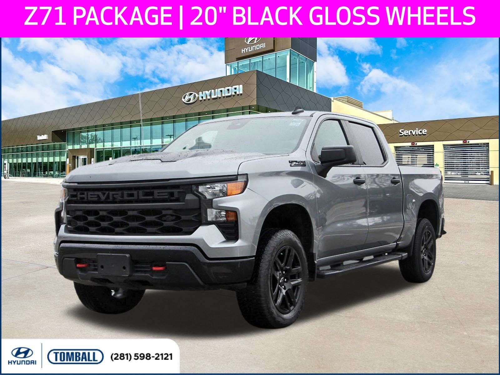 2024 Chevrolet Silverado 1500 Custom Trail Boss Crew Cab 4WD