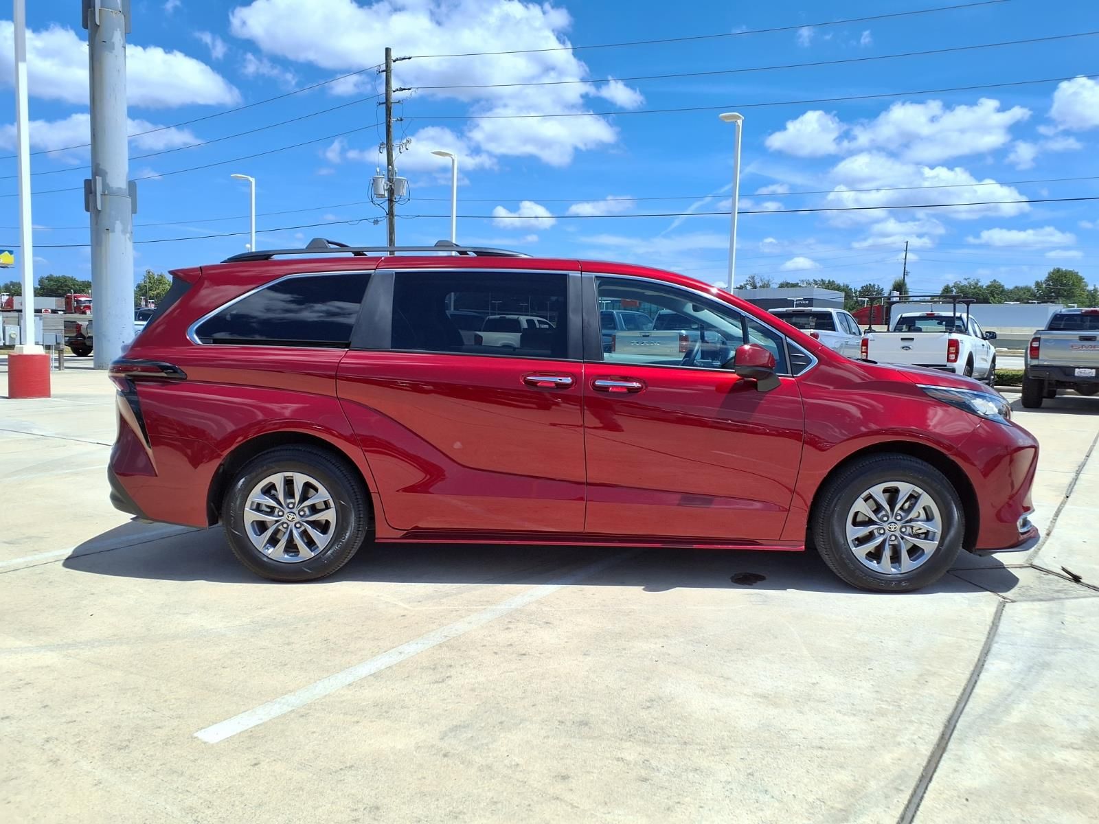 2023 Toyota Sienna XLE Red at Westside Lexus