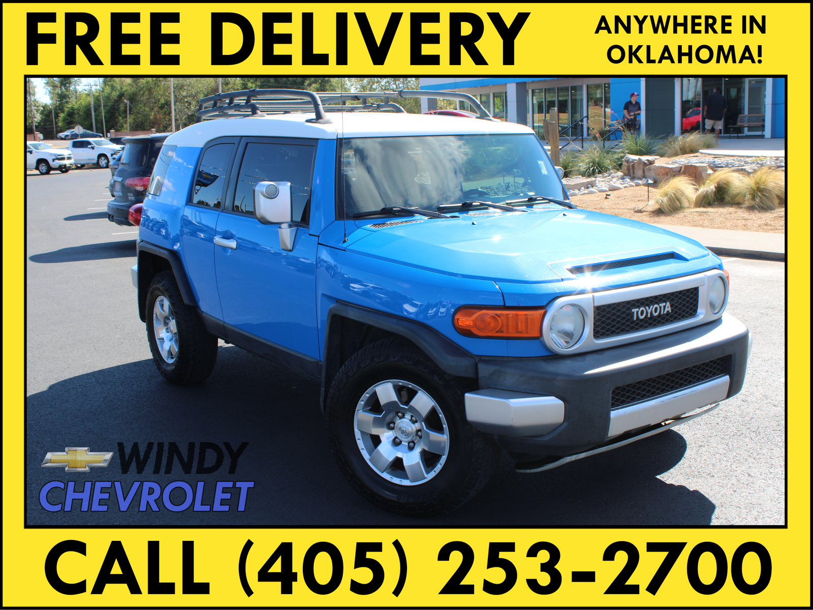 Voodoo Blue 2007 Toyota FJ Cruiser SUV / Crossover Rear-Wheel Drive 5-Speed Automatic