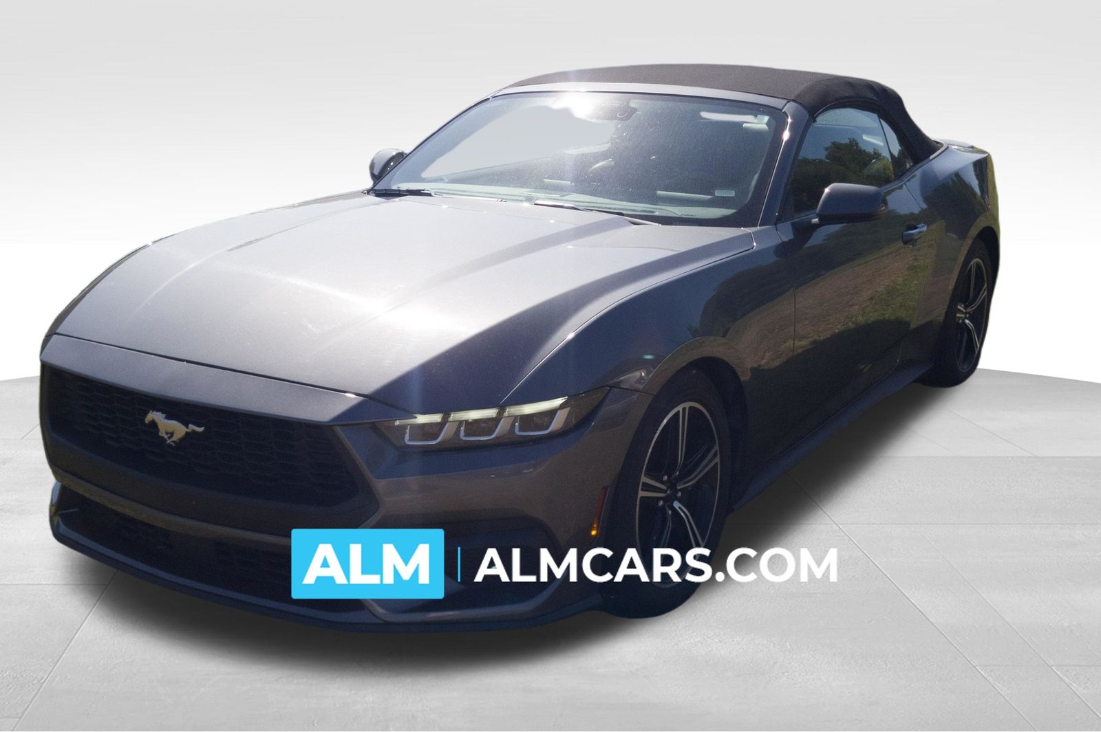 Carbonized Gray Metallic 2024 Ford Mustang Convertible Rear-Wheel Drive Automatic
