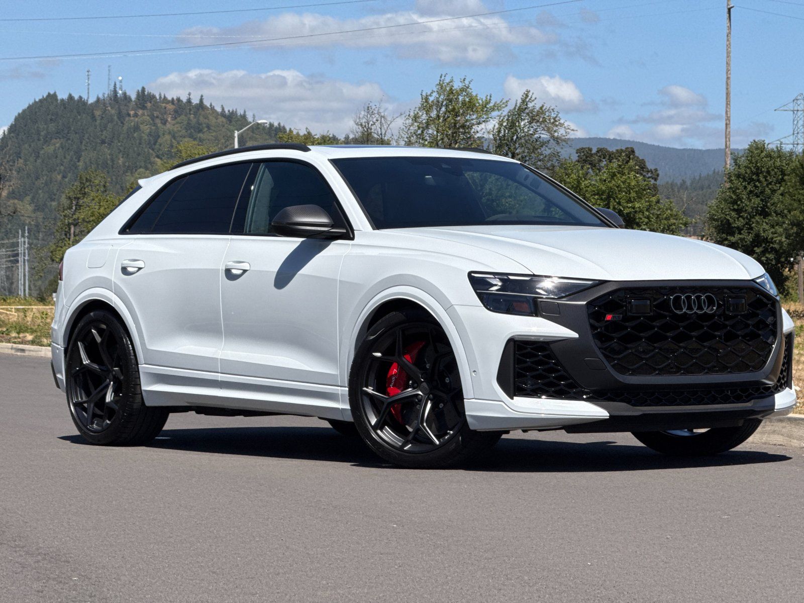 Glacier White 2026 Audi RS Q8 SUV / Crossover All-Wheel Drive 8-Speed Automatic