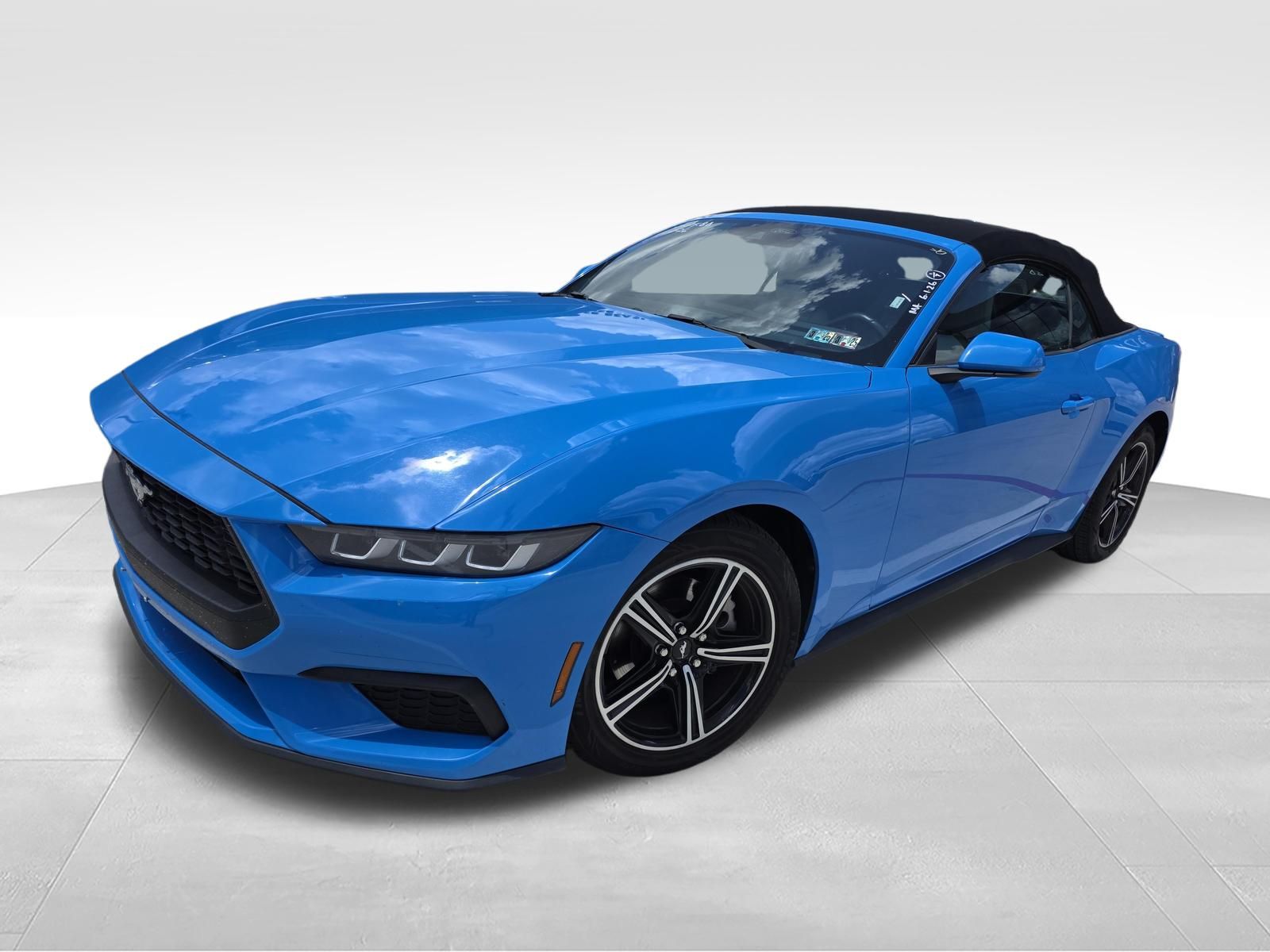 Grabber Blue Metallic 2024 Ford Mustang Convertible Rear-Wheel Drive Automatic