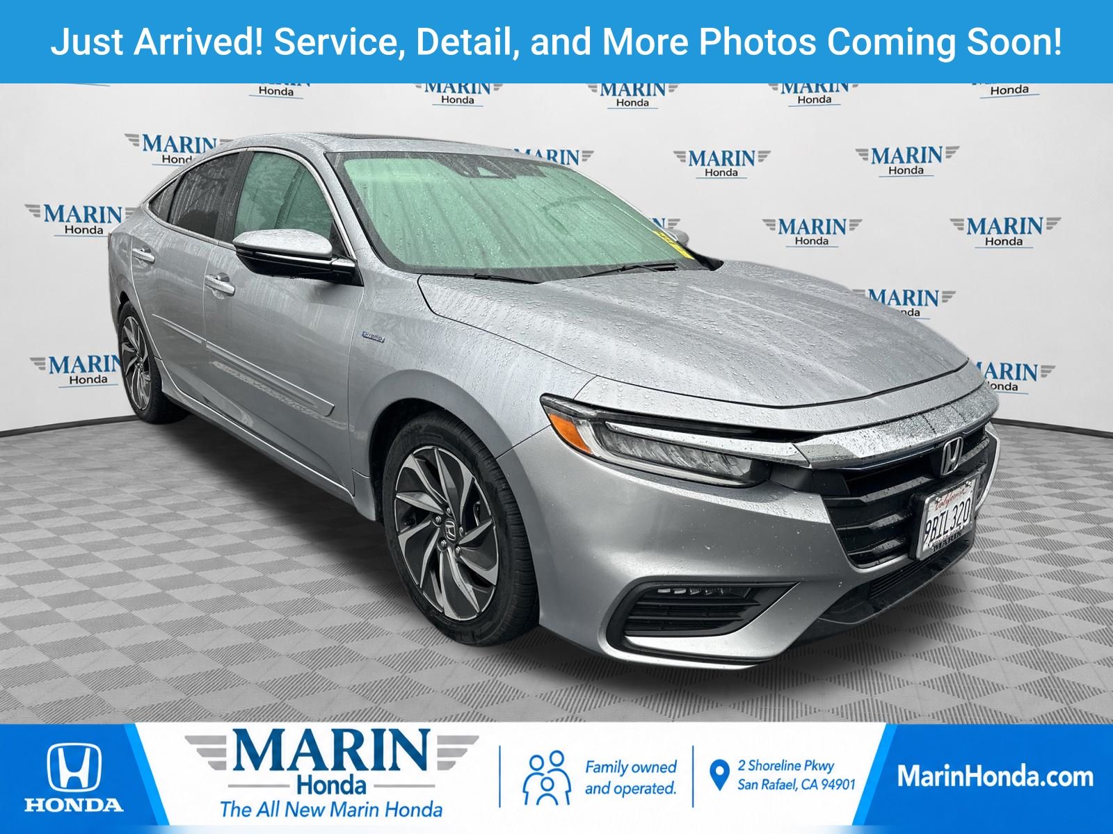 Silver Metallic 2022 Honda Insight Sedan Front-Wheel Drive Continuously Variable Transmission
