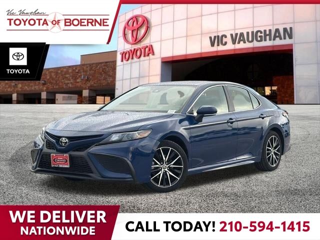 Blue (Dark) 2024 Toyota Camry Sedan Front-Wheel Drive 8-Speed Automatic