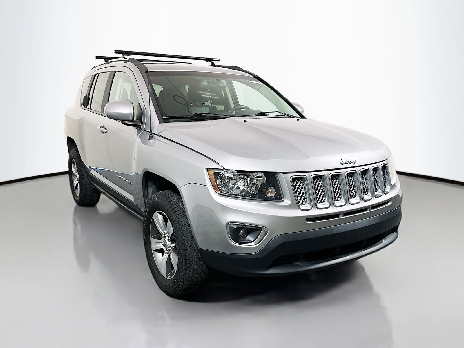Billet Silver Metallic Clearcoat 2017 Jeep Compass SUV / Crossover Four-Wheel Drive 6-Speed Automatic