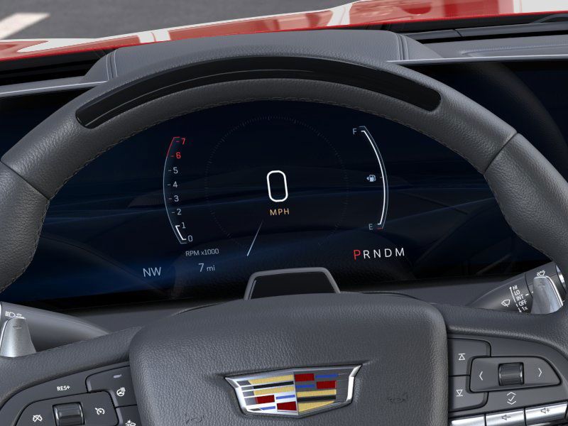 2026 Cadillac CT5 Premium Luxury Red at Ross Downing Buick GMC