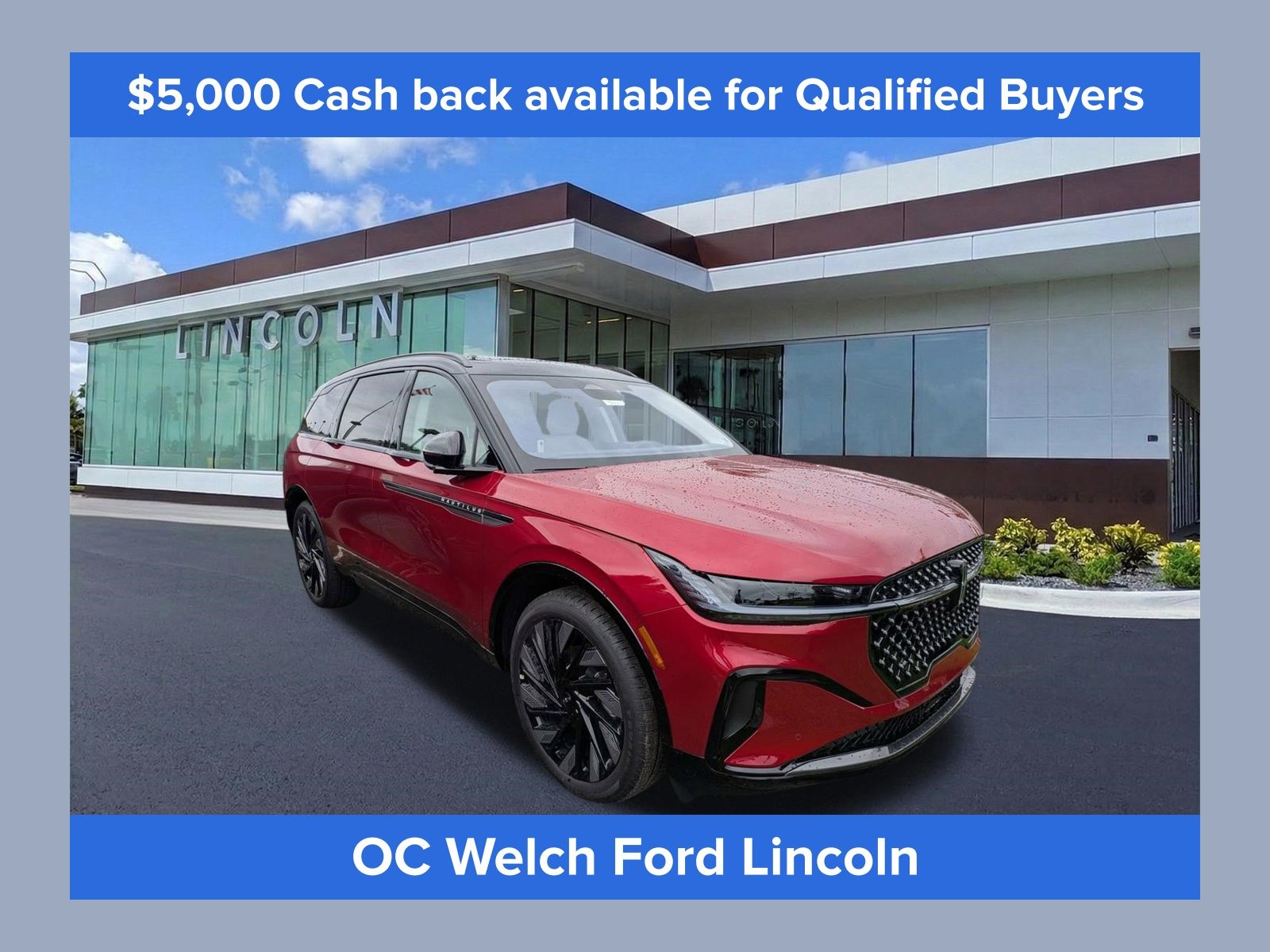 Red 2026 Lincoln Nautilus SUV / Crossover All-Wheel Drive Continuously Variable Transmission