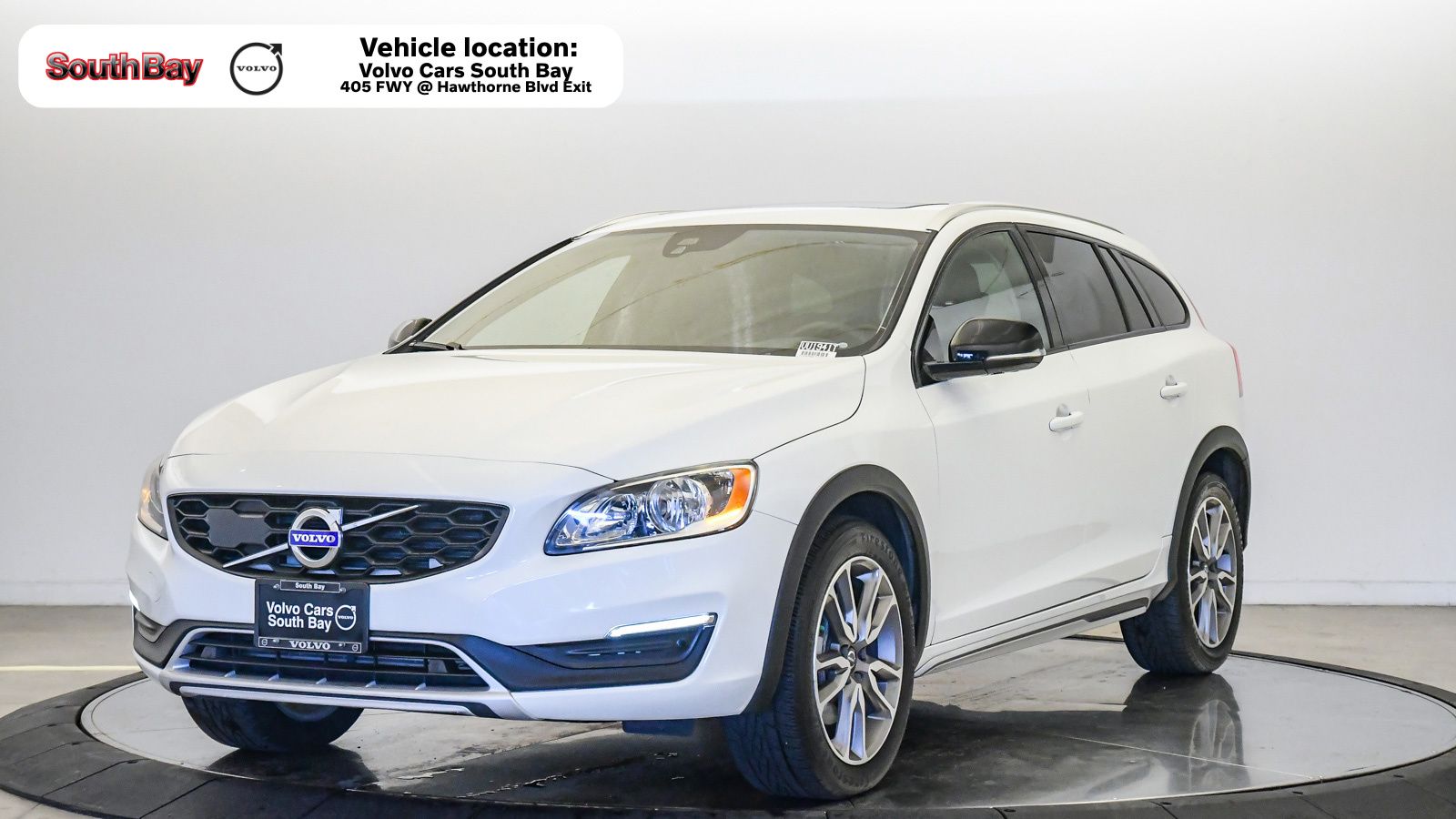 Ice White 2018 Volvo V60 Wagon All-Wheel Drive Automatic