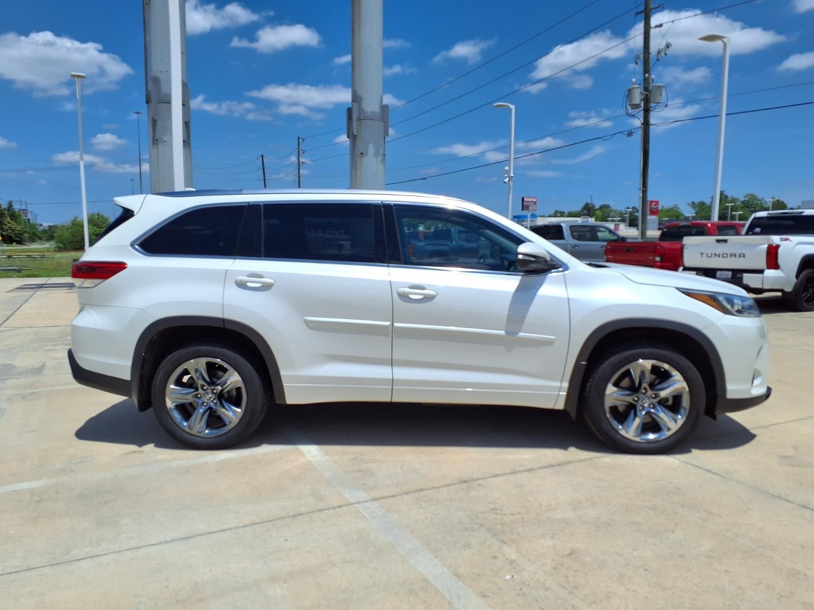 2018 Toyota Highlander Limited Platinum White at DeMontrond Automotive Group