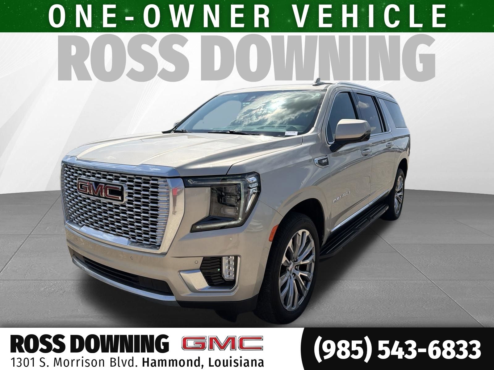 Brown (Pearl Beige Metallic) 2023 GMC Yukon XL SUV / Crossover 4X2