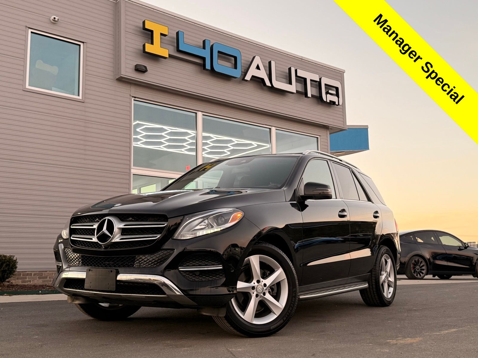 Black 2016 Mercedes-Benz GLE 350 SUV / Crossover Rear-Wheel Drive 7-Speed Automatic