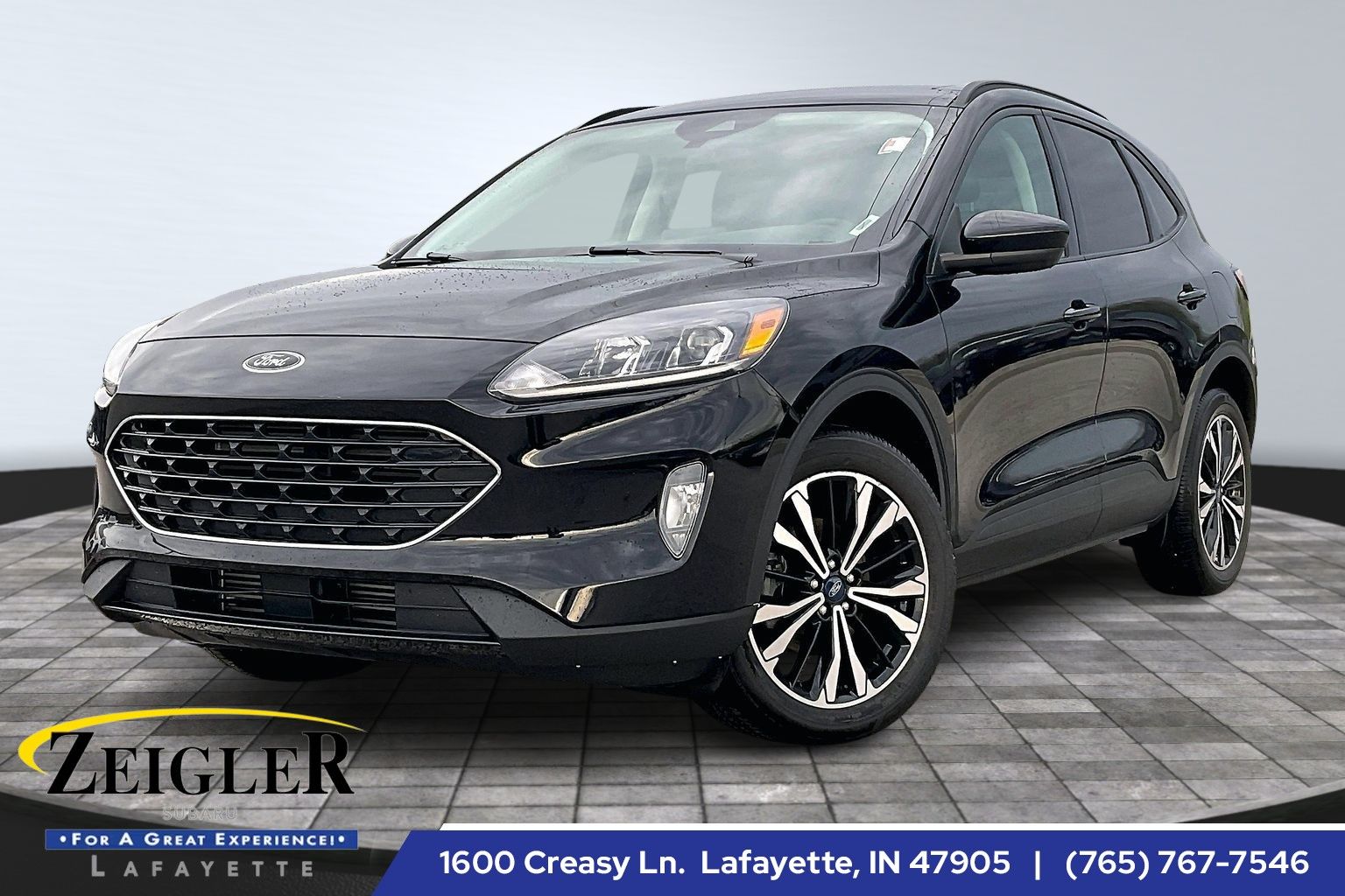 Black Metallic 2022 Ford Escape SEL AWD SUV / Crossover All-Wheel Drive 8-Speed Automatic