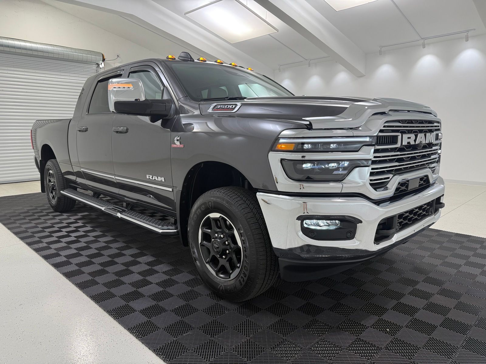 Gray (Granite Crystal Metallic Clearcoat) 2026 RAM 3500 Pickup Truck Four-Wheel Drive 8-Speed Automatic