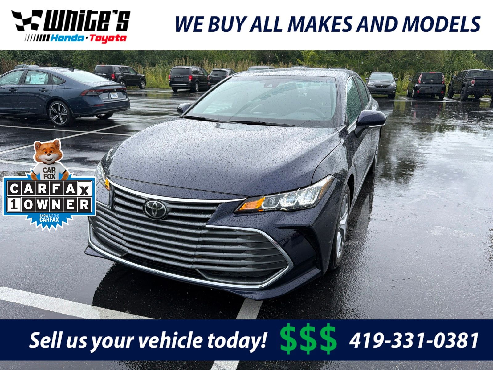 Blueprint 2022 Toyota Avalon Sedan Front-Wheel Drive 8-Speed Automatic