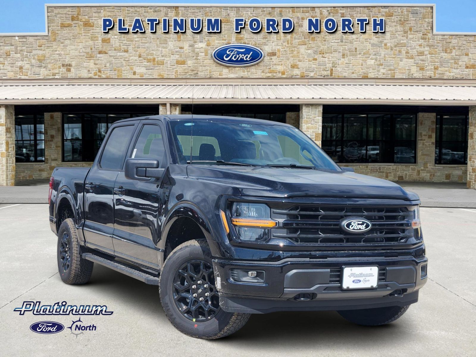Agate Black Metallic 2026 Ford F-150 Pickup Truck Four-Wheel Drive Automatic