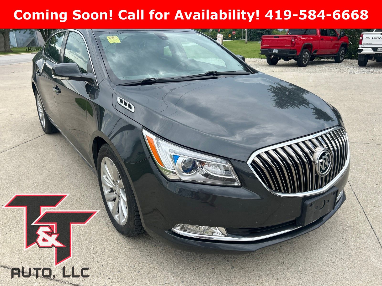 Graphite Gray Metallic 2016 Buick LaCrosse Sedan Front-Wheel Drive 6-Speed Automatic Overdrive