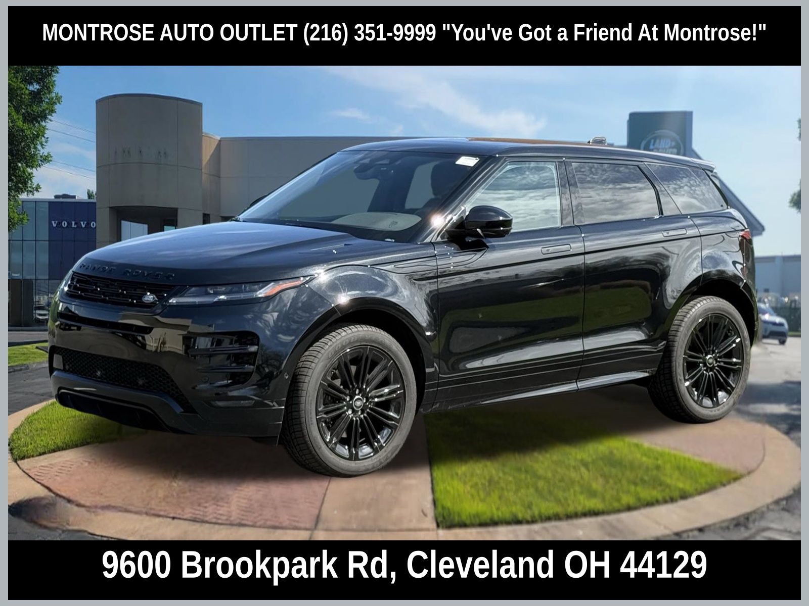 Black 2026 Land Rover Range Rover Evoque SUV / Crossover All-Wheel Drive 9-Speed Automatic