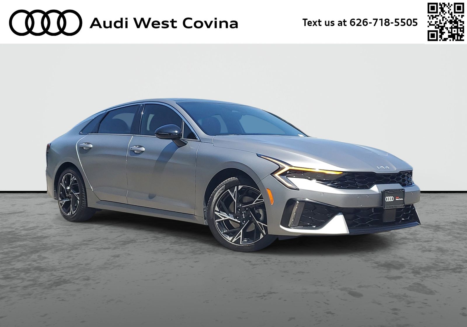 Steel Matte Gray 2025 Kia K5 GT-Line FWD Sedan Front-Wheel Drive 8-Speed Automatic