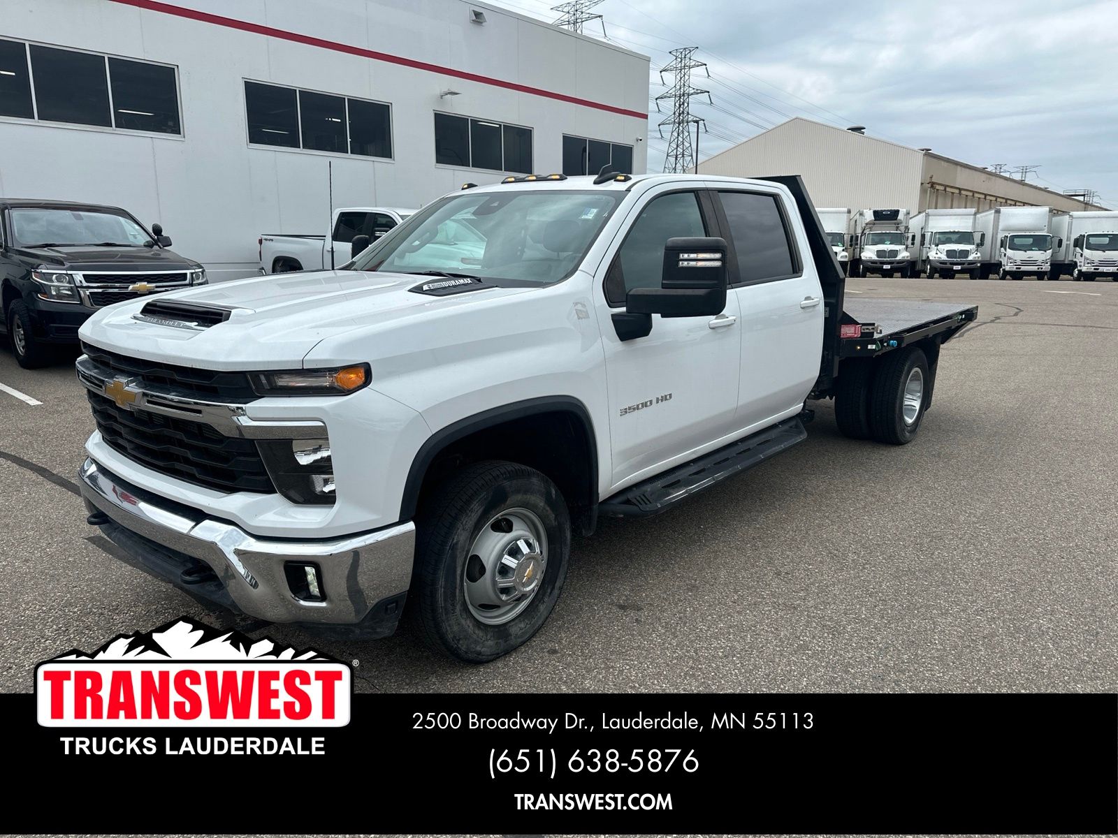Summit White 2024 Chevrolet Silverado 3500HD Pickup Truck Four-Wheel Drive Automatic