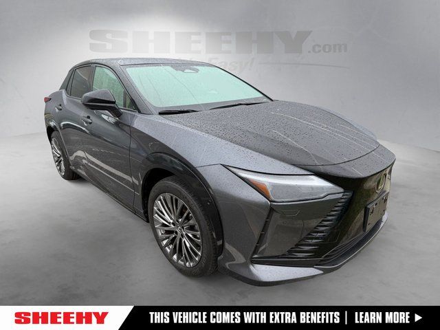 Cloudburst Gray/Black 2023 Lexus RZ 450e Luxury AWD SUV / Crossover All-Wheel Drive Automatic