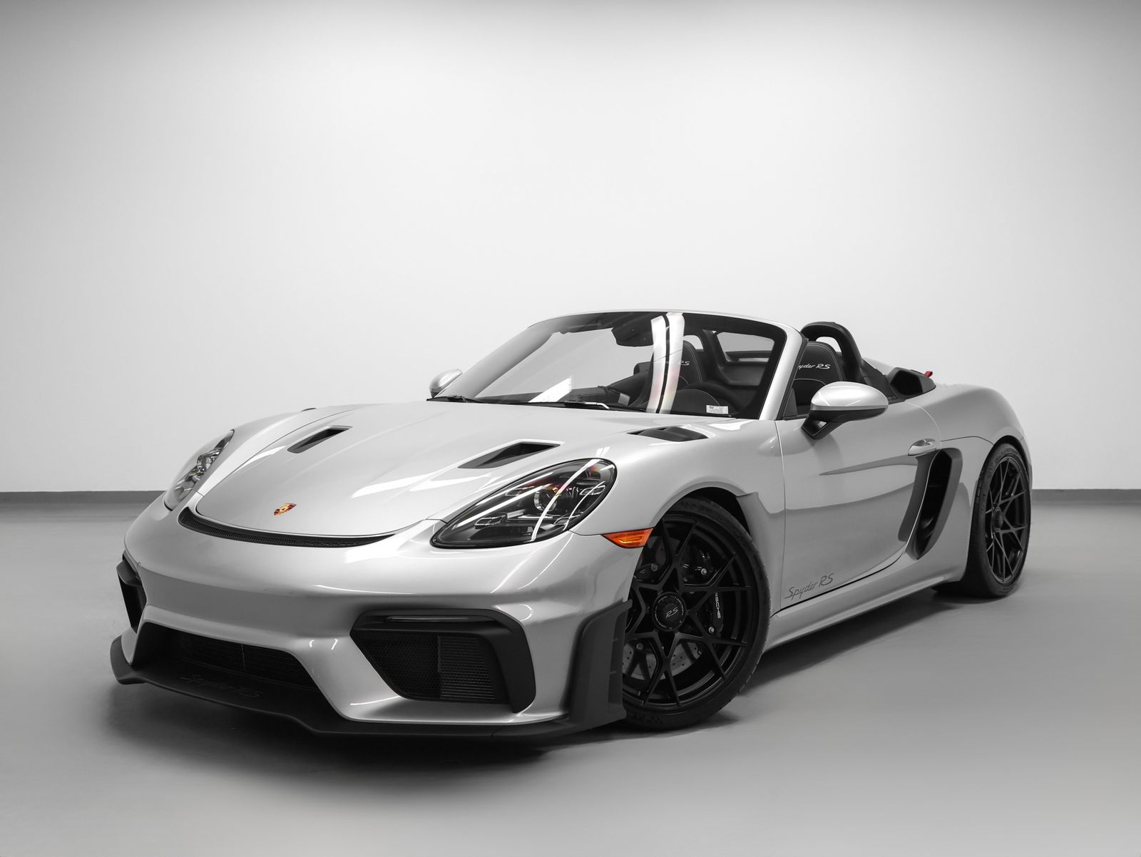 GT Silver Metallic 2025 Porsche 718 Boxster Spyder RS RWD Convertible Rear-Wheel Drive 7-Speed Automatic