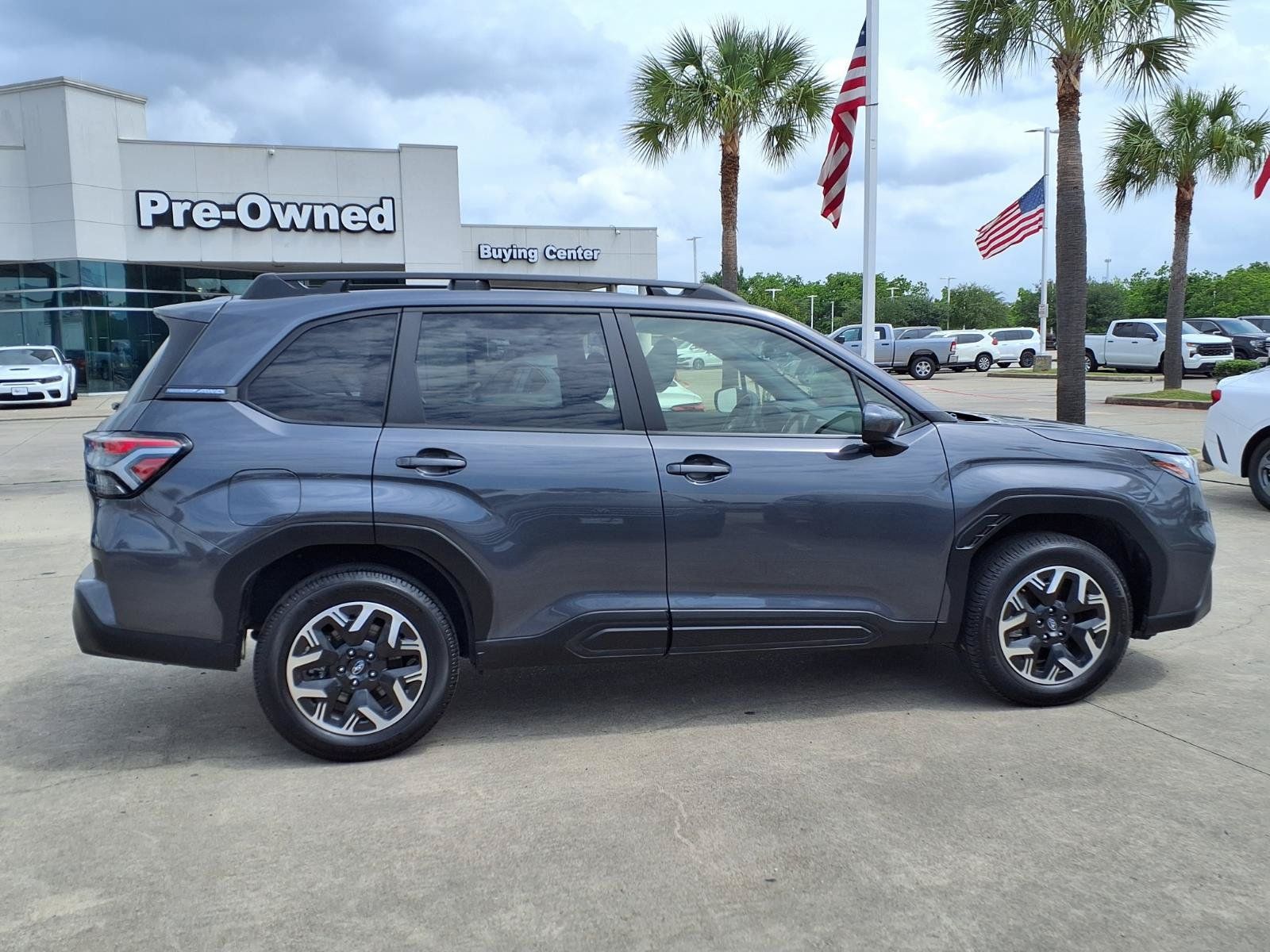 2025 Subaru Forester Premium Gray at AutoSavvy Houston Northwest