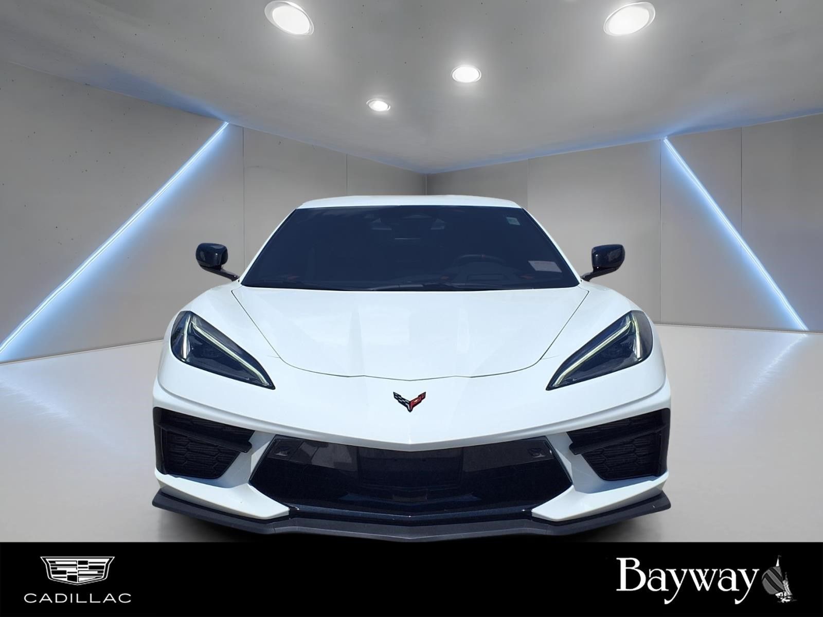 2025 Chevrolet Corvette Stingray White at DeMontrond Gulf Freeway