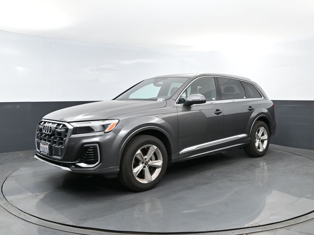 Gray Metallic 2025 Audi Q7 SUV / Crossover All-Wheel Drive 8-Speed Automatic