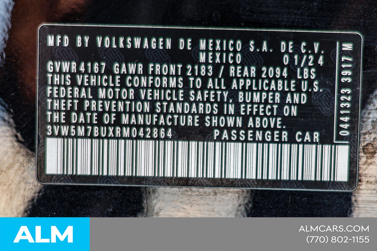 Used 2024 Black Volkswagen 1.5T S image 40
