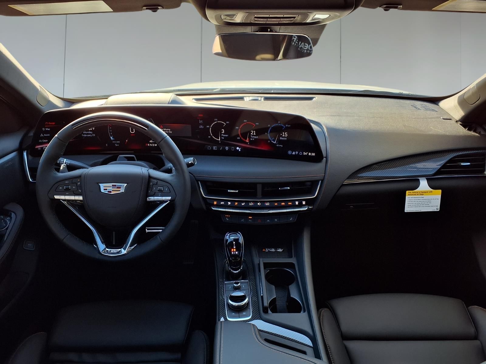 2026 Cadillac CT5 V-Series White at Bayway Cadillac of The Woodlands