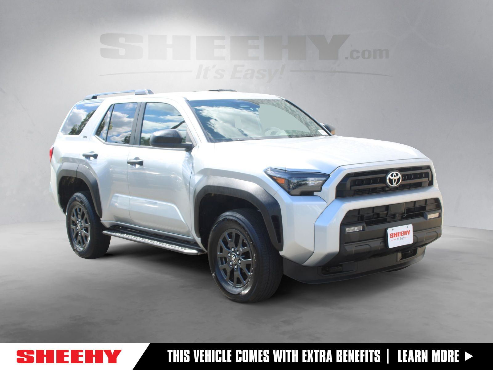 Silver 2025 Toyota 4Runner SUV / Crossover Four-Wheel Drive 8-Speed Automatic