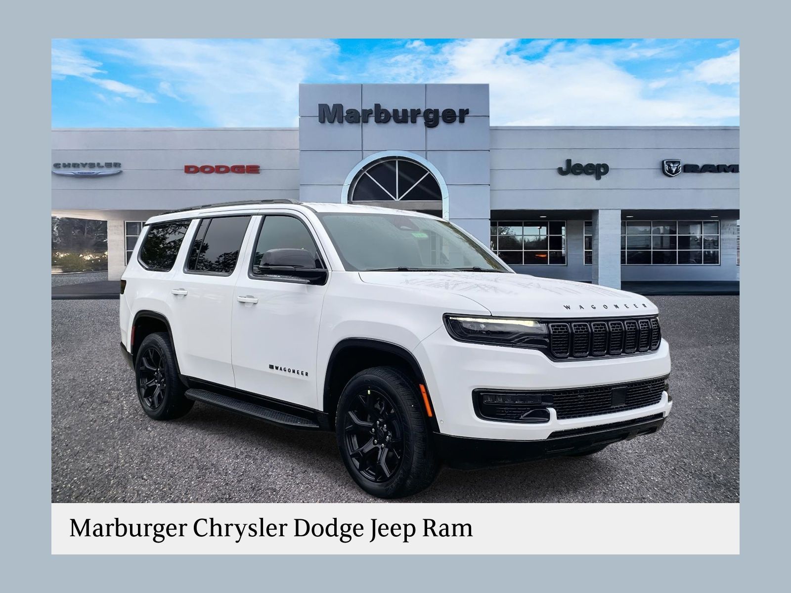 Bright White Clearcoat 2025 Jeep Wagoneer Series II 4WD SUV / Crossover Four-Wheel Drive 8-Speed Automatic