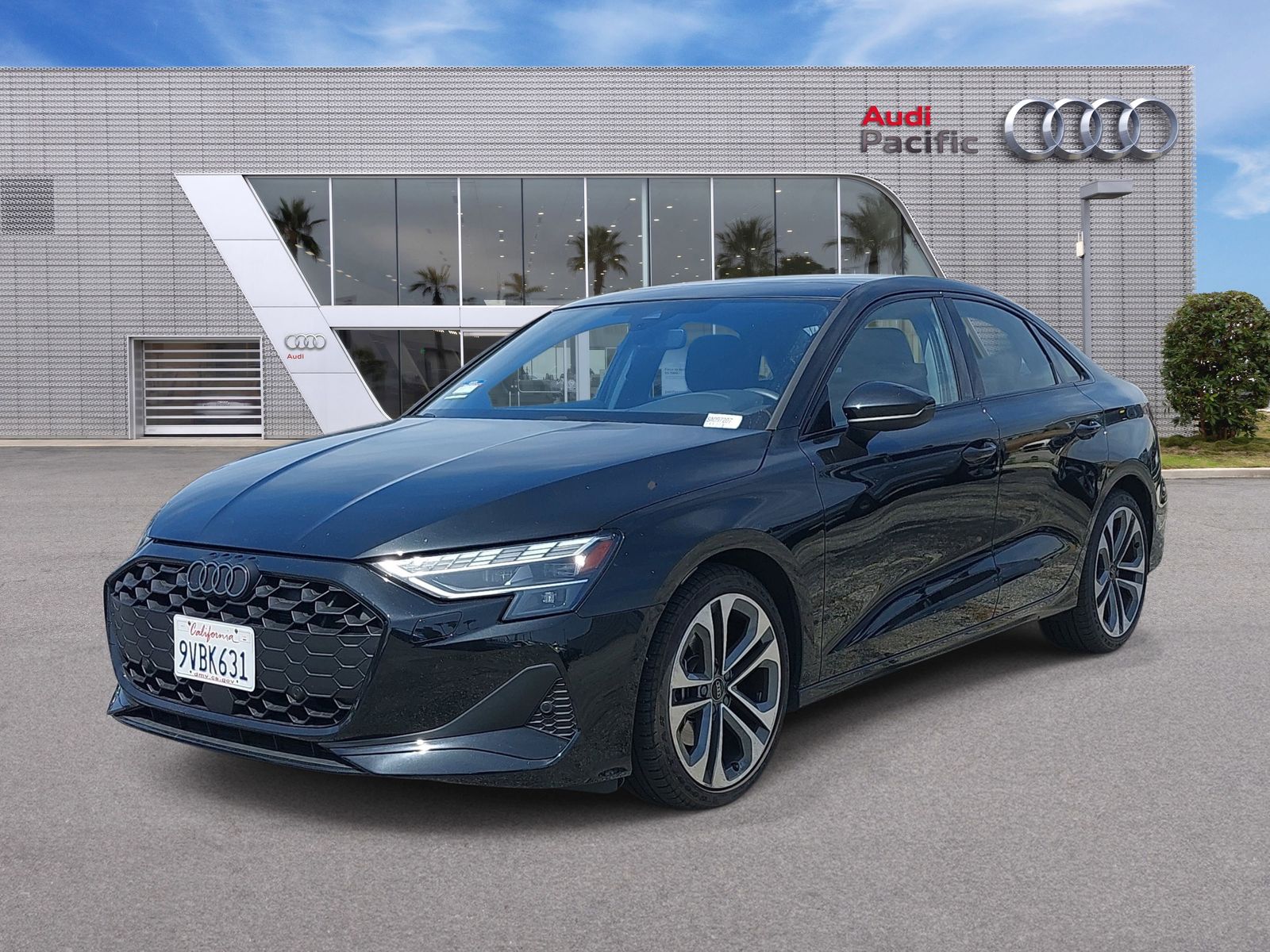 Brilliant Black 2025 Audi A3 quattro Premium Plus 40 TFSI Sedan All-Wheel Drive 7-Speed Automatic