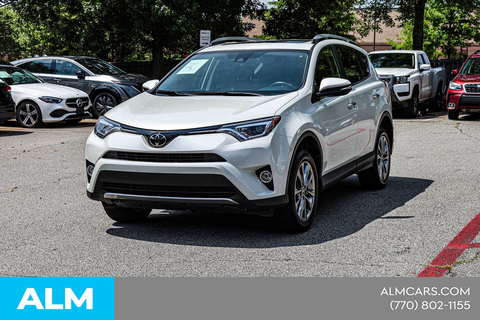 Used 2018 White Toyota Limited image 3