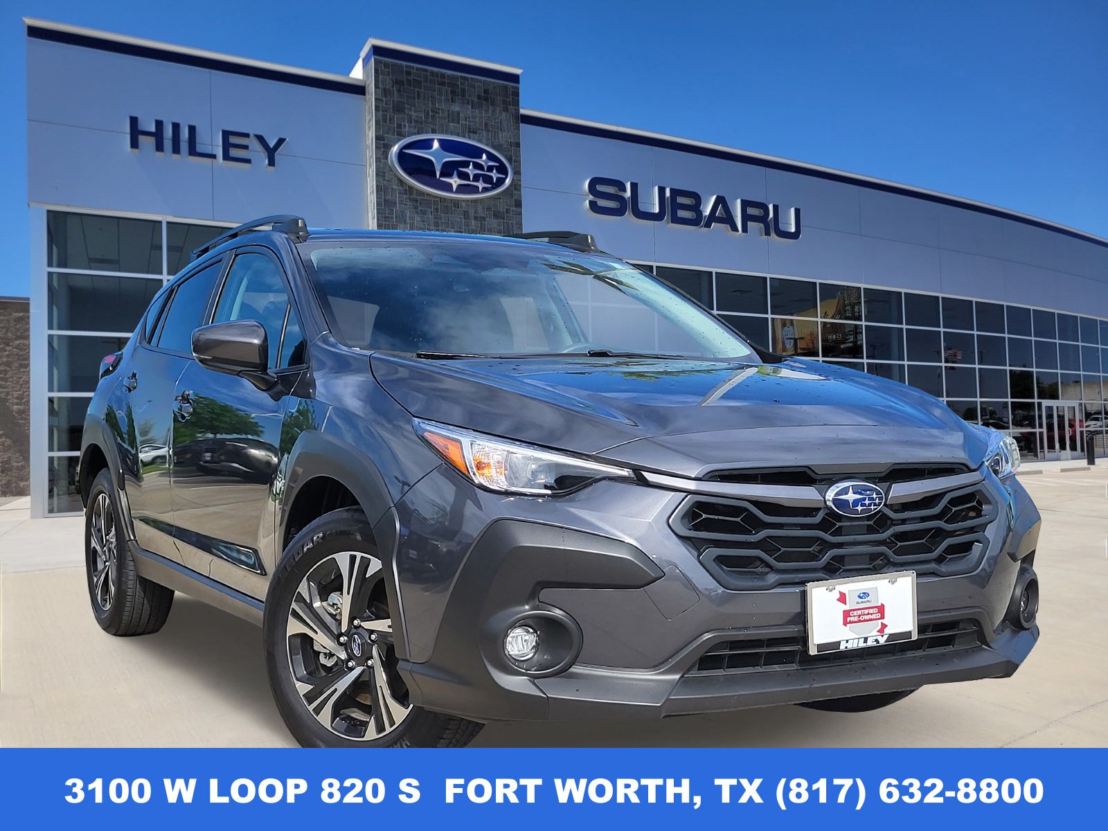 Magnetite Gray Metallic 2025 Subaru Crosstrek Premium AWD SUV / Crossover All-Wheel Drive Continuously Variable Transmission