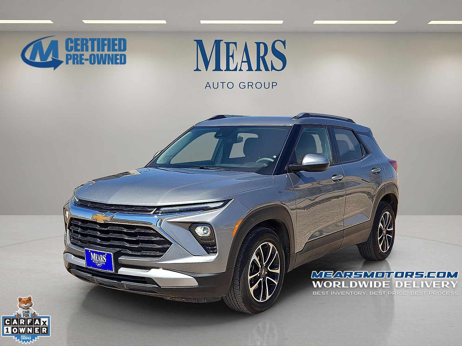Sterling Gray Metallic 2025 Chevrolet Trailblazer SUV / Crossover Front-Wheel Drive Continuously Variable Transmission