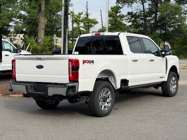 New 2026 Star White Metallic Tri-Coat Ford Lariat image 7