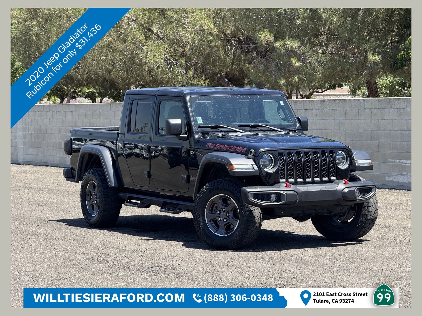 2020 Jeep Gladiator Rubicon Crew Cab 4WD
