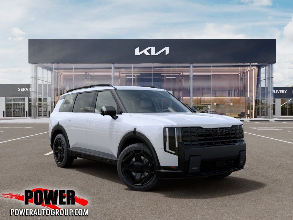 Glacial White Pearl 2027 Kia Telluride Hybrid SUV / Crossover All-Wheel Drive 6-Speed Automatic