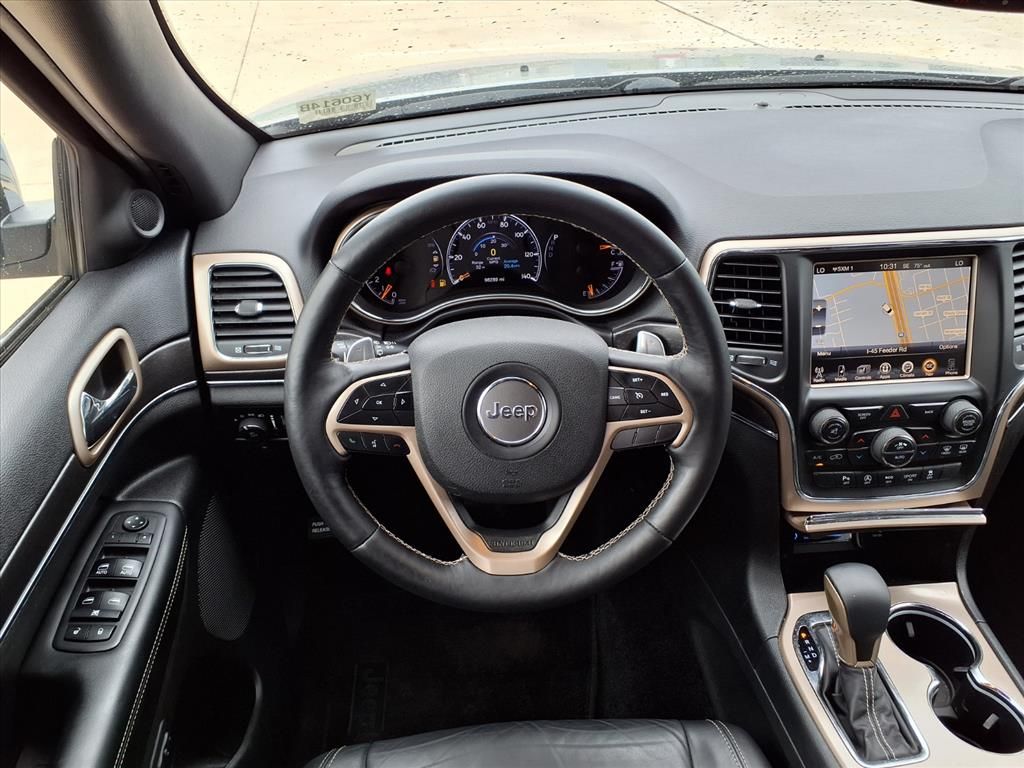 2017 Jeep Grand Cherokee Limited Silver at Shottenkirk Kia Fort Bend